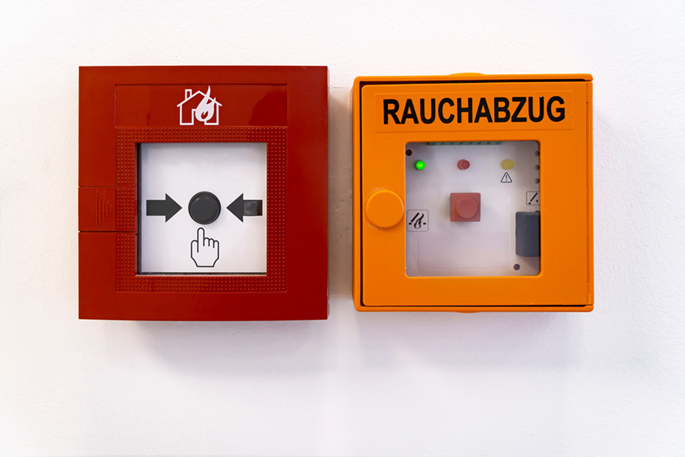 Rauchwärme&shy;abzug bei Indukto Elektrotechnik in Dachau